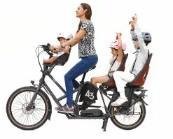 Bike43 Performance Sähköavusteinen Pitkäperäpyörä Shimano Di2 -Polkupyörät Shop Bike 43 mamy with one in front and two at the back scaled 1