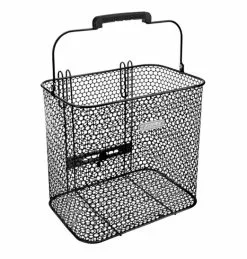 Electra Pannier Basket Pyörän Sivukori Musta