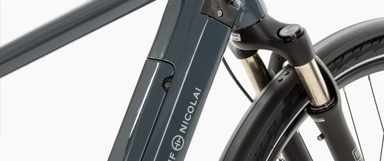 HNF Nicolai SD3 Urban Miesten Sähköpyörä – Valkoinen 4 HNF Nicolai SD3 Urban Miesten Sähköpyörä – Valkoinen - Image 4