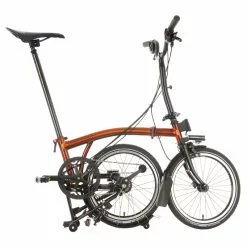 Brompton C Line Urban Flame Lacquer – Mid -Polkupyörät Shop brompton black edition m2l flame lacquer kevyt taittopyora 2