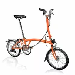 Brompton C-Line Fire Coral Utility High – Oranssi