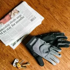 Endura Brompton London Windproof Pyöräilyhanskat – Grey Marl Harmaa -Polkupyörät Shop brompton london endura tuulenpitavat hanskat kaupungissa pyorailyyn 3