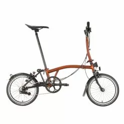 Brompton C Line Urban Flame Lacquer – Mid -Polkupyörät Shop brompton m6l black edition flame