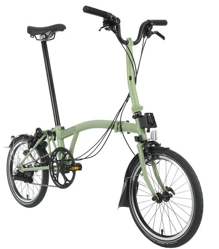 Brompton C Line Explore Matcha Green – Mid (M6L) 1 Brompton C Line Explore Matcha Green – Mid (M6L)