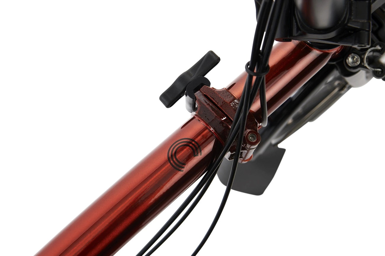 Brompton C Line Explore Flame Lacquer – Low (S6L) 4 Brompton C Line Explore Flame Lacquer – Low (S6L) - Image 4