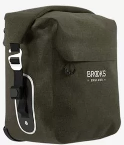 Brooks Scape Pannier Small Front Sivulaukku Mud Green – Vihreä