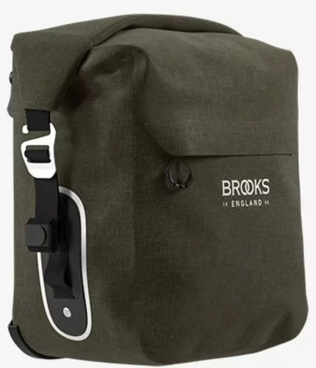 Brooks Scape Pannier Small Front Sivulaukku Mud Green – Vihreä 1 Brooks Scape Pannier Small Front Sivulaukku Mud Green – Vihreä