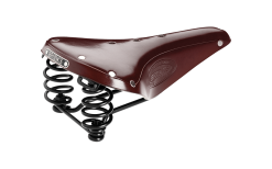 Brooks Flyer Jousitettu Nahkasatula – Ruskea