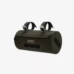 Brooks Scape Tankopussi Mud Green – Vihreä -Polkupyörät Shop brooks scape handlebar pouch mud green 3