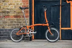 Brompton C-Line Explore Fire Coral High – Oranssi -Polkupyörät Shop bropton m6l orange 1
