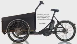 Christiania Bikes Light Sähköavusteinen Laatikkopyörä Shimano Moottorilla