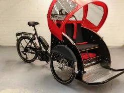 Christiania Bikes Sähköavusteinen Riksapyörä Shimano Steps Moottorilla