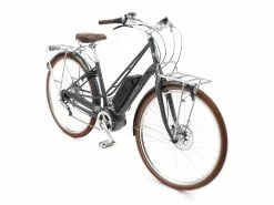 Electra Loft GO! 5i Naisten Sähköavusteinen Pyörä- Tumman Harmaa 500Wh -Polkupyörät Shop electra loft go portobello