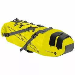 M-Wave Rough Ride Bikepacking Vedenpitävä Satulalaukku Koko L 7 M-Wave Rough Ride Bikepacking Vedenpitävä Satulalaukku Koko L -Polkupyörät Shop m wave bikepacking satulalaukku keltainen koko L 1