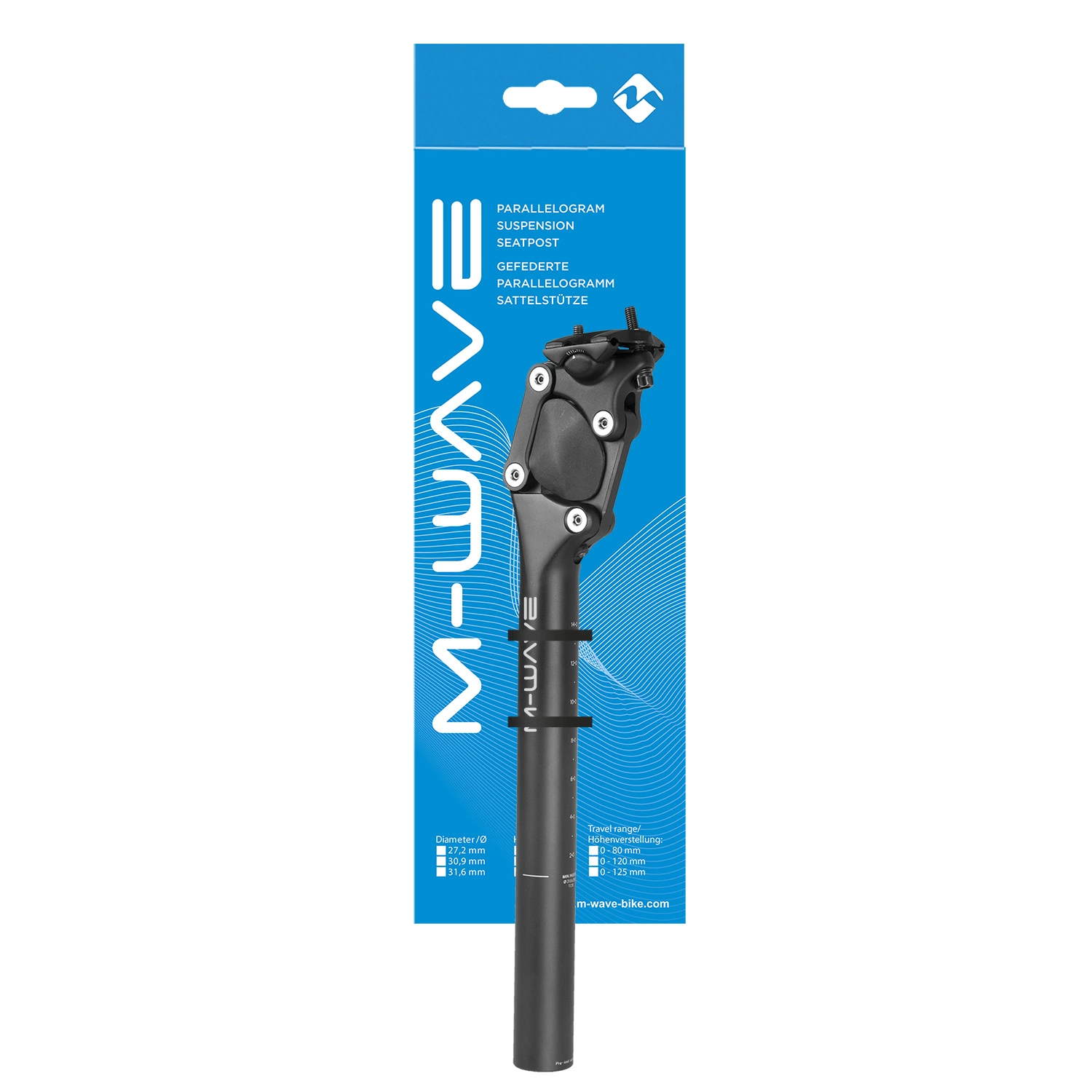 M-Wave Fourspring 36mm Joustava Satulatolppa 2 M-Wave Fourspring 36mm Joustava Satulatolppa - Image 2