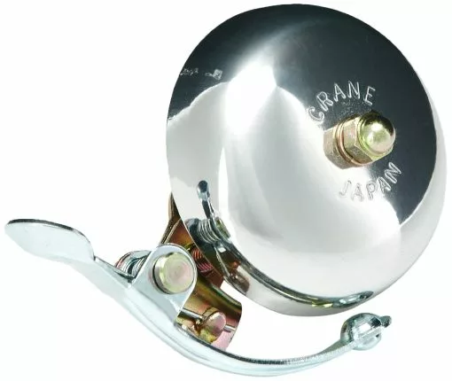 Crane Mini Suzu Soittokello – Kiiltävä Hopea -Polkupyörät Shop products crane suzu soittokello hopea a6416 1