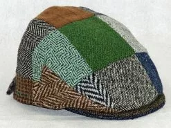 Hanna Hats Patchwork Tweed Childrens Cap