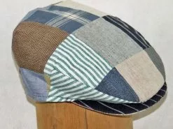 Hanna Hats Wool Patchwork Cap