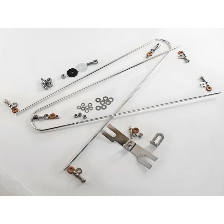 Velo Orange Wavy 650b 27.5″ Lokasuojat – Hopea 2 Velo Orange Wavy 650b 27.5″ Lokasuojat – Hopea - Image 2