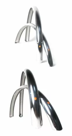 Velo Orange ATB 58mm 650B Alumiinilokasuojat – Hopea