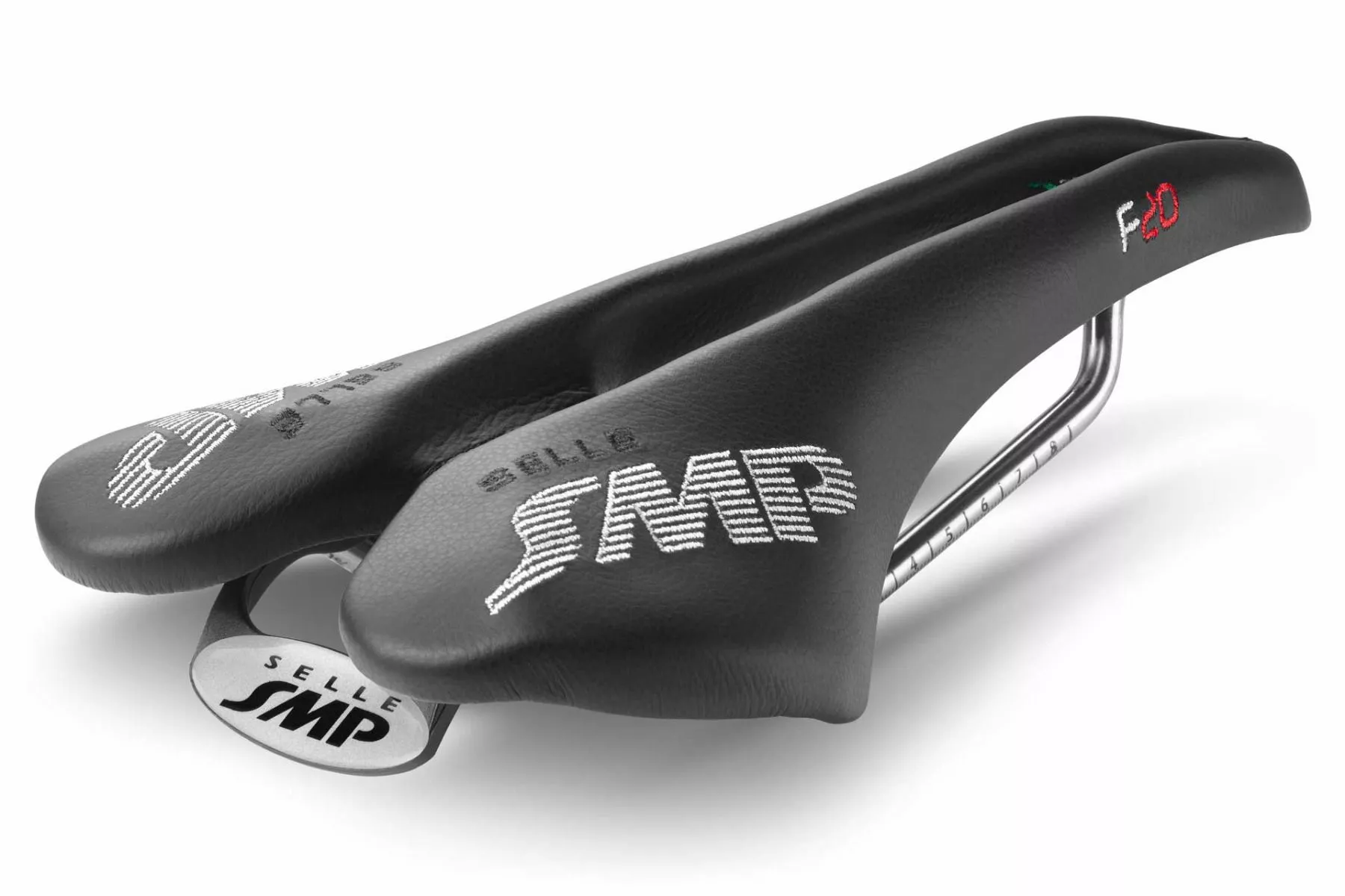 Selle SMP F20 Maantie Ja MTB Satula – Musta 2 Selle SMP F20 Maantie Ja MTB Satula – Musta - Image 2